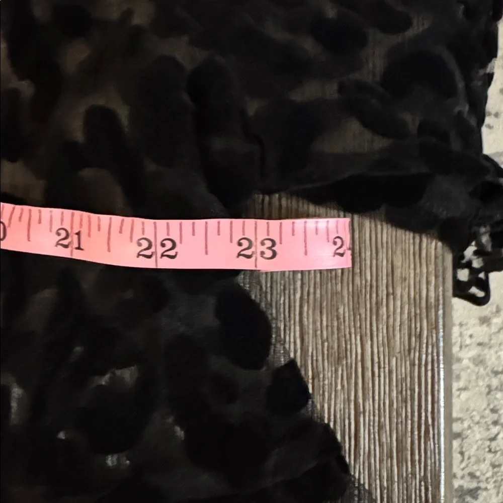 MASAI COPENHAGEN Otilo Leopard Velvet Jacquard Sheer Mesh Midi Dress
